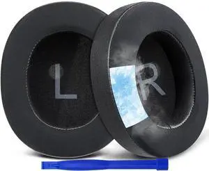 SOULWIT Cooling Gel Earpads Replacement for Turtle Beach Stealth Pro Wireless Gaming Headset, Ear Pads Cushions with Ice Silk Fabric, High-Density Foam - Black SOULWIT Cooling Gel Earpads Replacement for Turtle Beach Stealth Pro Wireless Gaming Headset, Ear Pads Cushions with Ice Silk Fabric, High-Density Foam - Black