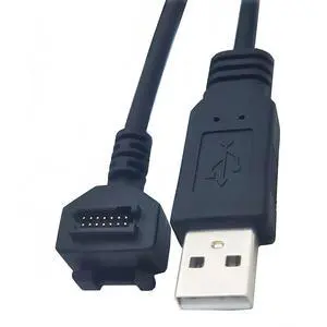Washinglee USB Data Cable for Verifone VX810 VX820, 14-Pin IDC to USB A. 2M (6ft). Washinglee USB Data Cable for Verifone VX810 VX820, 14-Pin IDC to USB A. 2M (6ft).