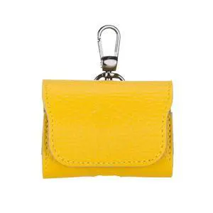 Bari Pro Leather Cover Compatible wth Apple AirPods Pro Charging Case (Yellow) Bari Pro Leather Cover Compatible wth Apple AirPods Pro Charging Case (Yellow)