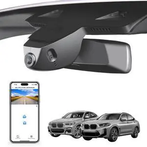 Mangoal 4K Dash Cam Custom for BMW X4 Gen2 G02 2019-2025 X4M F98 2020-2025(Model B), X4M M40i xDrive30i, OEM Style, 2160P UHD Video, WiFi & APP, 64GB Card Mangoal 4K Dash Cam Custom for BMW X4 Gen2 G02 2019-2025 X4M F98 2020-2025(Model B), X4M M40i xDrive30i, OEM Style, 2160P UHD Video, WiFi & APP, 64GB Card
