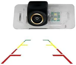 Vlicevrn Fisheye Vehicle Car Rear View Camera Dynamic Trajectory Backup Camera for BMW 1 E82 E88 3 M3 E46 E92 E96 X1 E84 X3 E83 5 M5 E39 E60 E61 X5 E53 E70 X6 E71 (Golden Fisheye Fixed) Vlicevrn Fisheye Vehicle Car Rear View Camera Dynamic Trajectory Backup Camera for BMW 1 E82 E88 3 M3 E46 E92 E96 X1 E84 X3 E83 5 M5 E39 E60 E61 X5 E53 E70 X6 E71 (Golden Fisheye Fixed)