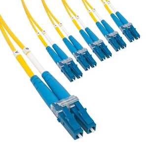 ICC OS2 LC-LC Singlemode Fiber Patch Cable, 9/125m 10G, 2m, Yellow, 6-Pack ICC OS2 LC-LC Singlemode Fiber Patch Cable, 9/125m 10G, 2m, Yellow, 6-Pack