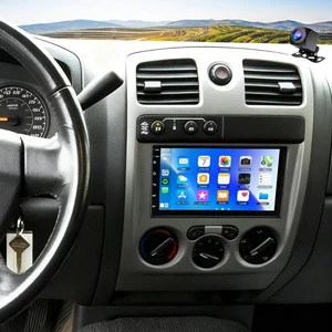 Android 14 Car Stereo for Chevy Colorado 2004-2012 Double Din with Carplay Android Auto for 04-12 Colorado Radio w/7 inch HD Touchscreen Bluetooth WiFi FM/RDS GPS Mirror Link Navi Camera SWC, 2+32G Android 14 Car Stereo for Chevy Colorado 2004-2012 Double Din with Carplay Android Auto for 04-12 Colorado Radio w/7 inch HD Touchscreen Bluetooth WiFi FM/RDS GPS Mirror Link Navi Camera SWC, 2+32G