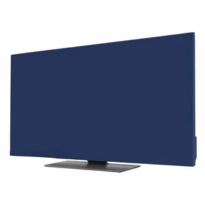 Ueplerts Indoor Elastic TV Cover, Navy Blue Dust Proof TV Screen Slipcover Protection, Modern Pure Navy Blue Stretch Waterproof Monitor Fitted 55" TV Covers for Inside Ueplerts Indoor Elastic TV Cover, Navy Blue Dust Proof TV Screen Slipcover Protection, Modern Pure Navy Blue Stretch Waterproof Monitor Fitted 55" TV Covers for Inside