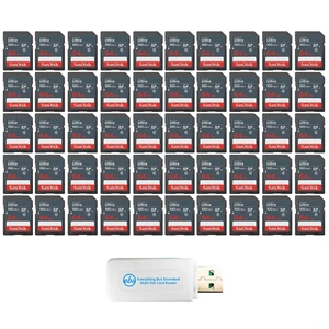 SanDisk 64GB Ultra SD Card Class 10 Memory Card 10 Pack SDSDUNR-064G-GN3IN SanDisk 64GB Ultra SD Card Class 10 Memory Card 10 Pack SDSDUNR-064G-GN3IN