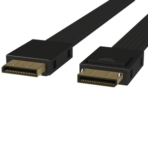 LINKUP OCuLink PCIe Gen4 SFF-8611 4i Cable ^^ 50cm LINKUP OCuLink PCIe Gen4 SFF-8611 4i Cable ^^ 50cm