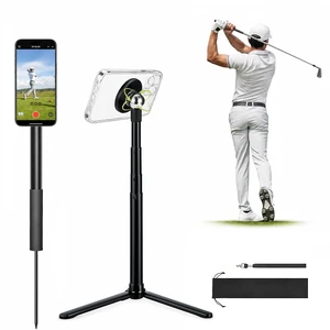 Golf Phone Tripod, 19-54'' Magnetic Monopod Selfie Stick Golf Phone Tripod, 19-54'' Magnetic Monopod Selfie Stick