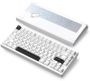 KIBU WOBKEY Rainy75 75% Tri-Mode Mechanical Keyboard, CNC Aluminum Custom Wireless Keyboard, Hot Swappable, VIA Programmable,Cocoa Switch, RGB Backlit,BT/2.4G/Wired for Mac/Win(Pro Luna) KIBU WOBKEY Rainy75 75% Tri-Mode Mechanical Keyboard, CNC Aluminum Custom Wireless Keyboard, Hot Swappable, VIA Programmable,Cocoa Switch, RGB Backlit,BT/2.4G/Wired for Mac/Win(Pro Luna)