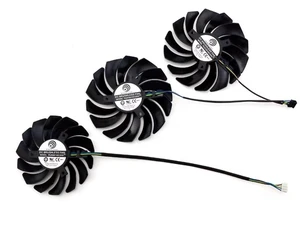AKUYAO Full Set 85mm 95mm 4PIN PWM GPU Cooling Fan PLD09210S12HH PLD10010S12HH for MSI RTX2070S 2080 2080S 2080Ti Gaming X/Z Trio Graphics Card Replacement Fans AKUYAO Full Set 85mm 95mm 4PIN PWM GPU Cooling Fan PLD09210S12HH PLD10010S12HH for MSI RTX2070S 2080 2080S 2080Ti Gaming X/Z Trio Graphics Card Replacement Fans