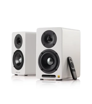 Edifier Airpulse A60 Desktop Hi-Res Bluetooth Bookshelf Speakers, White Edifier Airpulse A60 Desktop Hi-Res Bluetooth Bookshelf Speakers, White
