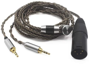 Youkamoo 4 Pin XLR Balanced Replacement Cable Compatible with hifiman HE400S HE-400i (Dual 2.5mm Version) HE560 HE350 HE1000 V2 Headphones Youkamoo 4 Pin XLR Balanced Replacement Cable Compatible with hifiman HE400S HE-400i (Dual 2.5mm Version) HE560 HE350 HE1000 V2 Headphones