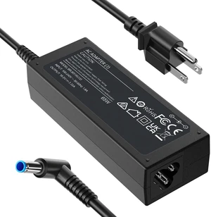 Compatible with HP Laptop Charger 65W 45W Smart Blue Tip Power Adapter Compatible with HP Laptop Charger 65W 45W Smart Blue Tip Power Adapter
