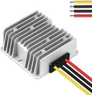 LeMotech DC 8v/40v to 13.8v Converter 10A 138W Automatic Buck Boost Step Down Up Voltage Reducer IP68 Waterproof Transformer for Golf Cart Truck Boat Vehicle LeMotech DC 8v/40v to 13.8v Converter 10A 138W Automatic Buck Boost Step Down Up Voltage Reducer IP68 Waterproof Transformer for Golf Cart Truck Boat Vehicle