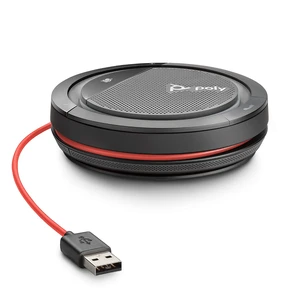 Poly - Calisto 3200 Wired Speakerphone (Plantronics) - Personal Portable Speakerphone for Conference Calls- USB-A Compatible - Connect to your PC/Mac - Works with Teams, Zoom & more Poly - Calisto 3200 Wired Speakerphone (Plantronics) - Personal Portable Speakerphone for Conference Calls- USB-A Compatible - Connect to your PC/Mac - Works with Teams, Zoom & more