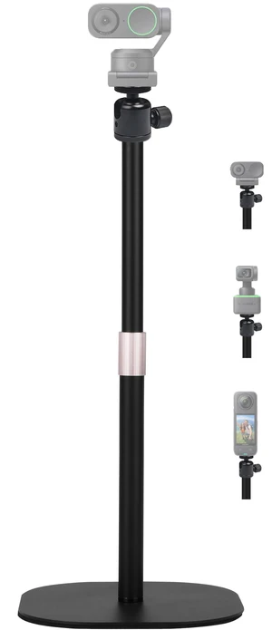 Tabletop Webcam-Stand, 18'' Heavy Duty Webcam Holder Compatible with Insta360 Link 2 pro/Link 2C pro/Link 2/Link 2C/Link PTZ 4K Webcams and X5 X4 X3 X2 Action Cameras Tabletop Webcam-Stand, 18'' Heavy Duty Webcam Holder Compatible with Insta360 Link 2 pro/Link 2C pro/Link 2/Link 2C/Link PTZ 4K Webcams and X5 X4 X3 X2 Action Cameras