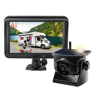 INSEETECH AI Magnetic Solar Wireless Backup Camera & 5" Monitor Rear View INSEETECH AI Magnetic Solar Wireless Backup Camera & 5" Monitor Rear View