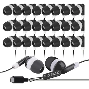100 Pack USB C Headphones for iPhone 17/16/15 Pro Max, Type C Wired Earbuds with Noise Isolation, USB-C Earphones for iPad, Galaxy S23/S22/S21, Chromebook, MacBook, Android Tablet 100 Pack USB C Headphones for iPhone 17/16/15 Pro Max, Type C Wired Earbuds with Noise Isolation, USB-C Earphones for iPad, Galaxy S23/S22/S21, Chromebook, MacBook, Android Tablet