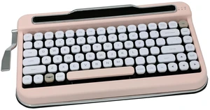 Penna Bluetooth Keyboard with White Dia Keycap(US Language, F 1.1V) (Baby Pink, Cherry MX Red) Penna Bluetooth Keyboard with White Dia Keycap(US Language, F 1.1V) (Baby Pink, Cherry MX Red)
