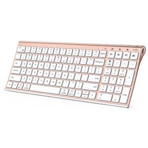 iClever BK10 SE Bluetooth Keyboard for Mac, Full-Size Layout, Rose Gold iClever BK10 SE Bluetooth Keyboard for Mac, Full-Size Layout, Rose Gold