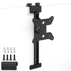 Height Adjustable Worker Cubicle Monitor Mount, Office Cubicle Monitor Hanger, VESA 75x75/100x100mm, Clamp Hook Top Holds Up to 17.6 lbs, Black, with Mouse Pad Height Adjustable Worker Cubicle Monitor Mount, Office Cubicle Monitor Hanger, VESA 75x75/100x100mm, Clamp Hook Top Holds Up to 17.6 lbs, Black, with Mouse Pad