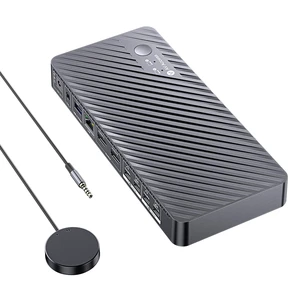AV Access USB C KVM Switch Docking Station Dual Monitor 2 Laptops AV Access USB C KVM Switch Docking Station Dual Monitor 2 Laptops