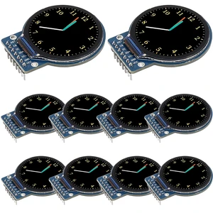 10PCS 1.28 Inch TFT LCD Round Display Module RGB 240x240 4-Wire SPI Interface GC9A01 Driver Compatible with Arduino 10PCS 1.28 Inch TFT LCD Round Display Module RGB 240x240 4-Wire SPI Interface GC9A01 Driver Compatible with Arduino