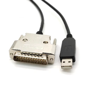 GXMRHWY USB to DB25 Parallel Printer Cable with FTDI Chip,USB Male to DB25 Male Serial Port Cable, Compatible with Windows,Vista, Linux, MacOS Systems (3 Meter) GXMRHWY USB to DB25 Parallel Printer Cable with FTDI Chip,USB Male to DB25 Male Serial Port Cable, Compatible with Windows,Vista, Linux, MacOS Systems (3 Meter)