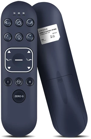 FQOUG Replacement Remote Control for Simmons/Beautyrest/Aireloom Snooze/OKIN Adjustable Bed Base, RF370E CU358-2 FQOUG Replacement Remote Control for Simmons/Beautyrest/Aireloom Snooze/OKIN Adjustable Bed Base, RF370E CU358-2