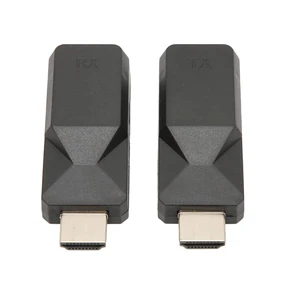 HDMI Extender, 1080P Low Latency Adapter Transmitter Receiver Over Single Ethernet Cable, Supports HDCP 1.2 for Home Theater HDMI Extender, 1080P Low Latency Adapter Transmitter Receiver Over Single Ethernet Cable, Supports HDCP 1.2 for Home Theater