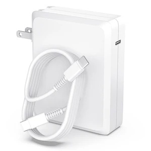 Syfrufo 140W USB-C PD Charger with 6 ft Cable for MacBook Pro and Air Syfrufo 140W USB-C PD Charger with 6 ft Cable for MacBook Pro and Air