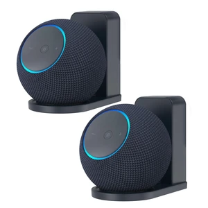 HomeMount Wall Mount for Dot Max & Nest Mini, Plug-in (Graphite, 2 Mounts) HomeMount Wall Mount for Dot Max & Nest Mini, Plug-in (Graphite, 2 Mounts)