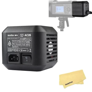 GODOX AC26 AC Adapter for Godox AD600ProII AD600Pro Outdoor Flash GODOX AC26 AC Adapter for Godox AD600ProII AD600Pro Outdoor Flash