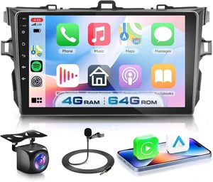 4G+64G Car Radio for Toyota Corolla 2009-2013 with Wireless Carplay 4G+64G Car Radio for Toyota Corolla 2009-2013 with Wireless Carplay