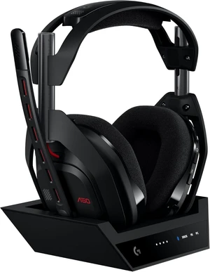 Logitech G Astro A50 Omni-Platform Wireless Gaming Headset + Base Station for PS5, Xbox, PC: PLAYSYNC Audio Switcher, <16 bit/48kHz (Console), <24 bit/48 kHz (PC), 2.4GHz & BT Black (use Logitech G Astro A50 Omni-Platform Wireless Gaming Headset + Base Station for PS5, Xbox, PC: PLAYSYNC Audio Switcher, <16 bit/48kHz (Console), <24 bit/48 kHz (PC), 2.4GHz & BT Black (use
