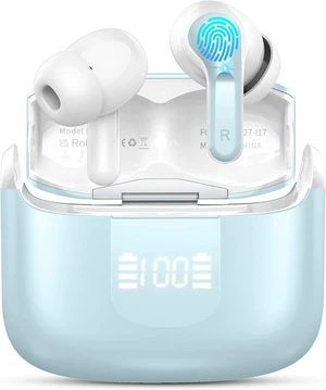 Wireless Earbud, Bluetooth Headphones 5.4 NEW 40H Ear Buds Bass Stereo Earphones Noise Cancelling Earbud with 4 ENC Mic in-Ear Bluetooth Earbud USB-C LED Display IP7 Waterproof Sport for Androi Wireless Earbud, Bluetooth Headphones 5.4 NEW 40H Ear Buds Bass Stereo Earphones Noise Cancelling Earbud with 4 ENC Mic in-Ear Bluetooth Earbud USB-C LED Display IP7 Waterproof Sport for Androi