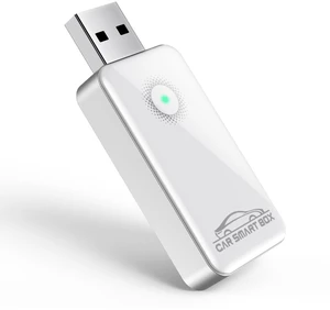 TiMOVO Wireless CarPlay Adapter,Automatic Connection,Smooth & Stable, White TiMOVO Wireless CarPlay Adapter,Automatic Connection,Smooth & Stable, White