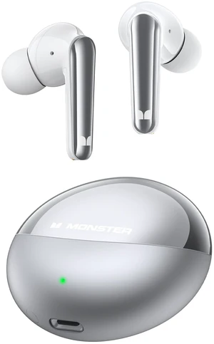 Monster N-Lite 203 AirLinks Wireless Earbuds, Bluetooth 5.3 Headphones HiFi Stereo, Wireless Earphones with HD Clear Call, 30H Playback, Touch Control, Type-C Charging, IPX6 Waterproof i Monster N-Lite 203 AirLinks Wireless Earbuds, Bluetooth 5.3 Headphones HiFi Stereo, Wireless Earphones with HD Clear Call, 30H Playback, Touch Control, Type-C Charging, IPX6 Waterproof i