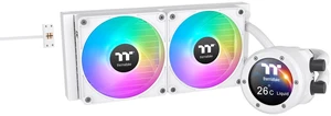 Thermaltake TH240 V2 Ultra EX ARGB AIO Cooler/Snow/Water Block 2.1" LCD/Fan 120 * 2/Magnetic Quick Connection/MB ARGB Sync Control/LCD Software Control/CL-W425-PL12SW-A Thermaltake TH240 V2 Ultra EX ARGB AIO Cooler/Snow/Water Block 2.1" LCD/Fan 120 * 2/Magnetic Quick Connection/MB ARGB Sync Control/LCD Software Control/CL-W425-PL12SW-A