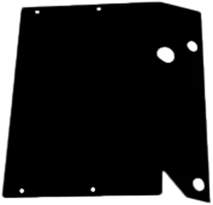 Amplifier Mounting Plate, Designed for 98-2013 HD Road Glide Motorcycles, Mounts One XM160-2-98 Amplifier Amplifier Mounting Plate, Designed for 98-2013 HD Road Glide Motorcycles, Mounts One XM160-2-98 Amplifier