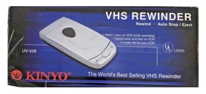 Kinyo UV-428 VHS Video Cassette Tape Rewinder VCR Auto Stop Soft Eject Kinyo UV-428 VHS Video Cassette Tape Rewinder VCR Auto Stop Soft Eject