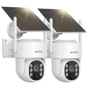 ANNKE 4MP Solar Security Cameras Wireless Outdoor, 2 Pack, Human Detection ANNKE 4MP Solar Security Cameras Wireless Outdoor, 2 Pack, Human Detection