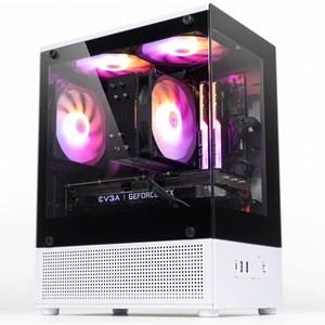Zalman CUBIX-G Micro-ATX MATX Compact Mini Tower Gaming PC Case, BW (Panda) Zalman CUBIX-G Micro-ATX MATX Compact Mini Tower Gaming PC Case, BW (Panda)