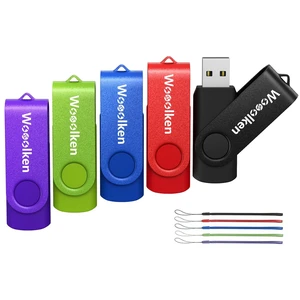 64GB Flash Drive 5 Pack, Wooolken USB 2.0 USB Stick for Data Storage Backup 64GB Flash Drive 5 Pack, Wooolken USB 2.0 USB Stick for Data Storage Backup