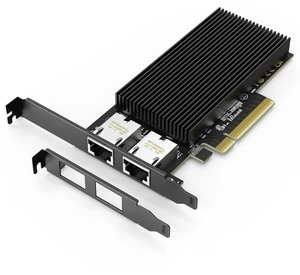 10G Dual RJ45 Port PCI-E Network Card, with X540 Controller, Gigaplus X540-T2 10Gb Ethernet Adapter with 2 * 10Gbe NIC, Support Windows/Linux/ESX Servers 10G Dual RJ45 Port PCI-E Network Card, with X540 Controller, Gigaplus X540-T2 10Gb Ethernet Adapter with 2 * 10Gbe NIC, Support Windows/Linux/ESX Servers