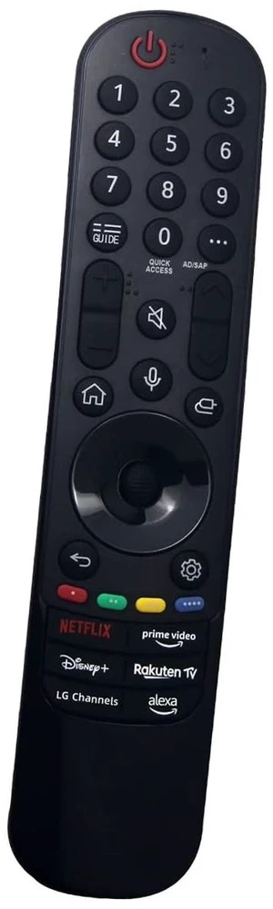 MR24GA AKB76045003 Replacement Magic Voice Remote Control for LG QNED80T QNED85T Series LED Smart TV 55QNED80TUC 50QNED80TUC 75QNED80TUC 55QNED85TUA 65QNED85TUA 75QNED85TUA 86QNED85TUA MR24GA AKB76045003 Replacement Magic Voice Remote Control for LG QNED80T QNED85T Series LED Smart TV 55QNED80TUC 50QNED80TUC 75QNED80TUC 55QNED85TUA 65QNED85TUA 75QNED85TUA 86QNED85TUA
