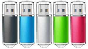 TOPESEL USB Flash Drive 5 Pack 64GB USB 3.0 Thumb Drive High Speed 64 gb Flash Drive USB Stick Memory Sticks USB Drives 64GB for PC laptops (5 Mixed Colors: Black Blue Green Red Silver) TOPESEL USB Flash Drive 5 Pack 64GB USB 3.0 Thumb Drive High Speed 64 gb Flash Drive USB Stick Memory Sticks USB Drives 64GB for PC laptops (5 Mixed Colors: Black Blue Green Red Silver)