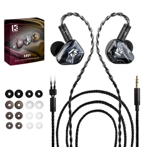 KBEAR KB01 in Ear Monitor, 10mm Beryllium Diaphragm Dynamic Driver IEMs, HiFi Gaming Earbuds with Clarity Sound 3D-Printed Resin Shell, 6N OFC 2PIN Cable for Musicians Audio Engineers Singers (White) KBEAR KB01 in Ear Monitor, 10mm Beryllium Diaphragm Dynamic Driver IEMs, HiFi Gaming Earbuds with Clarity Sound 3D-Printed Resin Shell, 6N OFC 2PIN Cable for Musicians Audio Engineers Singers (White)