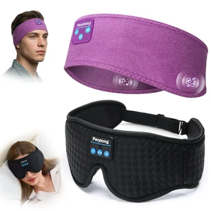 Sleep Headphones with Blackout Sleep Mask, Lie on Your Side Like You Always Wanted - Zero Ear Pressure, 14+ Hour Battery, Drift Off to Music in Total Darkness - Bluetooth Earphones for Side Sleepers Sleep Headphones with Blackout Sleep Mask, Lie on Your Side Like You Always Wanted - Zero Ear Pressure, 14+ Hour Battery, Drift Off to Music in Total Darkness - Bluetooth Earphones for Side Sleepers