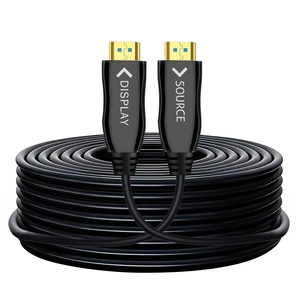 Fiber Optic HDMI Cable 66ft, 4K Long HDMI 2.0 Cable, 18Gbps 4K@60Hz High Speed HDMI Cord with HDR ARC HDCP 2.2, Slim & Flexible, No Signal Loss, Electrical Cables for Projector TV PS5 Xbox Laptop Fiber Optic HDMI Cable 66ft, 4K Long HDMI 2.0 Cable, 18Gbps 4K@60Hz High Speed HDMI Cord with HDR ARC HDCP 2.2, Slim & Flexible, No Signal Loss, Electrical Cables for Projector TV PS5 Xbox Laptop