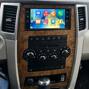 Double Din Car Stereo Radio for 2005 2006 2007 2008 2009 2010 Jeep Grand Cherokee with Wireless Carplay Android Auto 7IN Touchscreen for Jeep Grand Cherokee Car Stereo GPS WiFi FM DSP SWC-2+64G Double Din Car Stereo Radio for 2005 2006 2007 2008 2009 2010 Jeep Grand Cherokee with Wireless Carplay Android Auto 7IN Touchscreen for Jeep Grand Cherokee Car Stereo GPS WiFi FM DSP SWC-2+64G